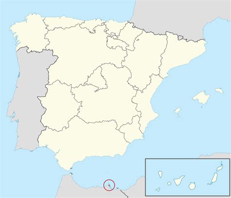 Melilla Spain Map | secretmuseum