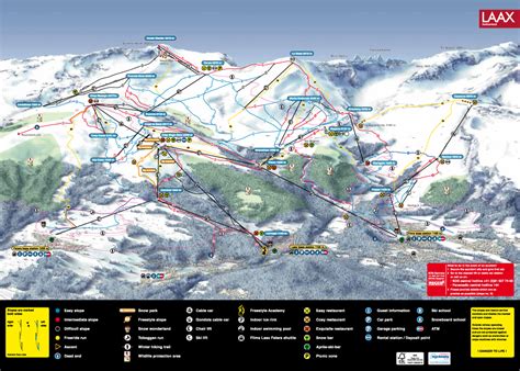 Laax Piste Map Free downloadable piste maps.