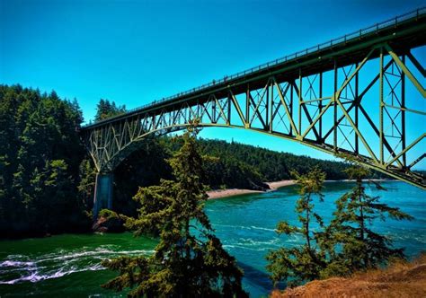 View of Deception Pass Bridge Deception Pass State Park Whidbey Island 1 - 2TravelDads