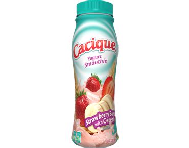 Cacique® Yogurt Smoothie – Strawberry Banana with Cereal | Mexican Cheese | Cacique Inc ...