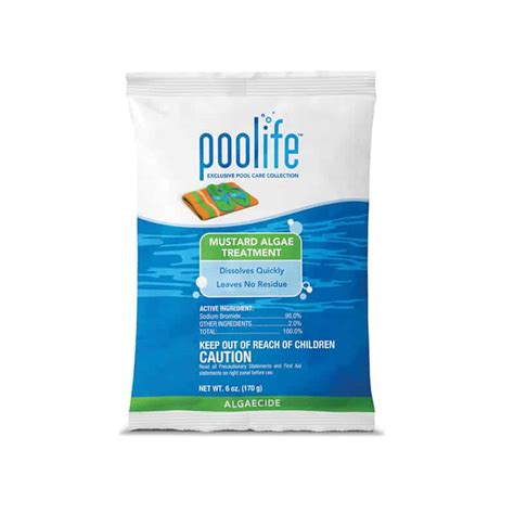 Poolife Mustard Algae Treatment 6 oz - Pool Warehouse