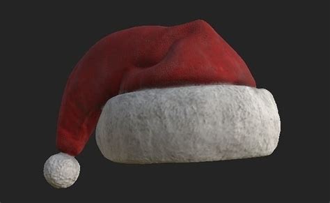 3D model Santa Hat VR / AR / low-poly | CGTrader