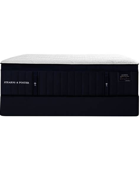 Stearns & Foster Hybrid Pollock 14.5" Luxury Plush Mattress Set - Queen & Reviews - Mattresses ...