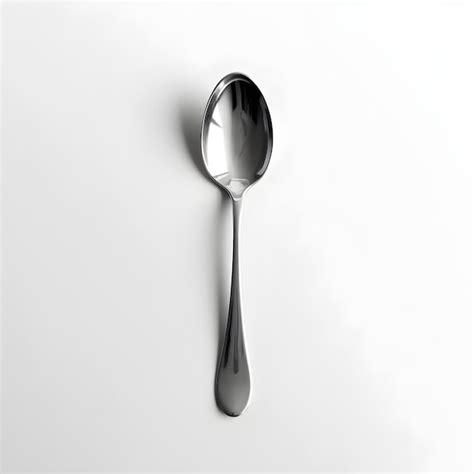 Premium Photo | A silver spoon