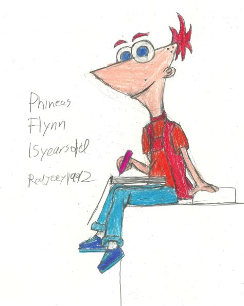 Phineas Flynn 15 Years Old by RedJoey1992 on DeviantArt