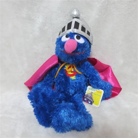 Sesame Street Super Grover Plush Toys 40cm-in Stuffed & Plush Animals from Toys & Hobbies on ...