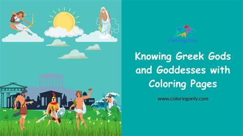 Knowing Greek Gods and Goddesses with Coloring Pages - Coloring Pages