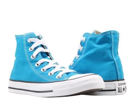 Converse Chuck Taylor All Star Cyan Space Blue High Top Sneakers 149511F - Walmart.com