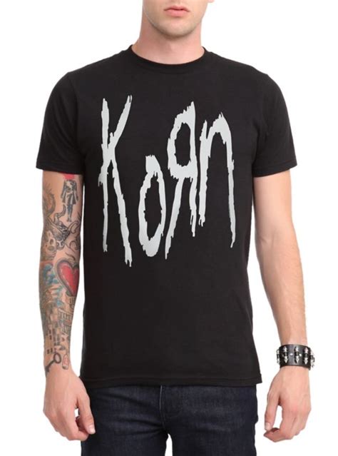 Korn Merch | Tshirt logo, Shirts, T shirt