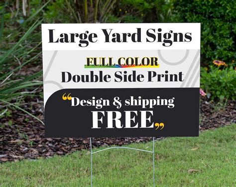 Personalized Yard Sign, Custom Yard Sign, Real Estate Sign, Event Signs ...