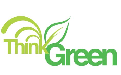 Think Green Logo by dub on deviantART