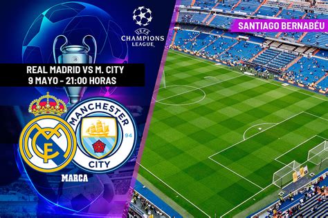 Champions League: Alineación del Real Madrid y Manchester City hoy; partido de semifinal de ...