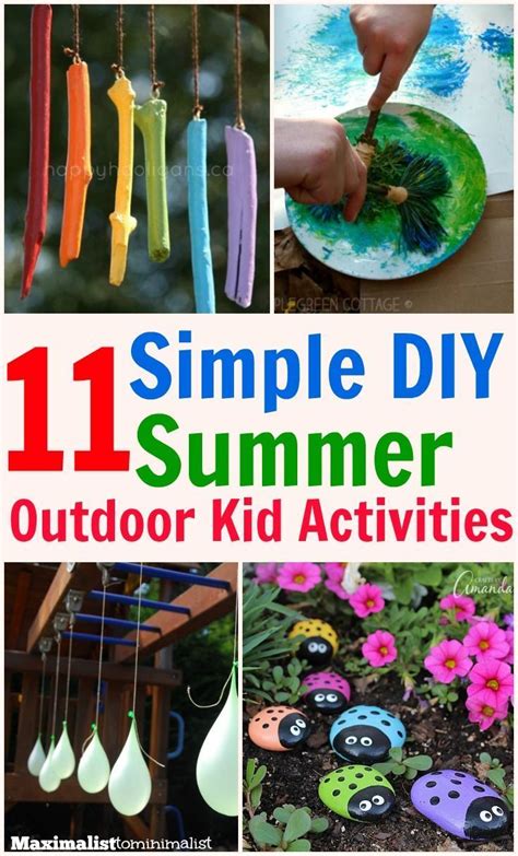 11 Kid's Outdoor Activities That Are Simple, Frugal, and FUN! | Outdoor ...