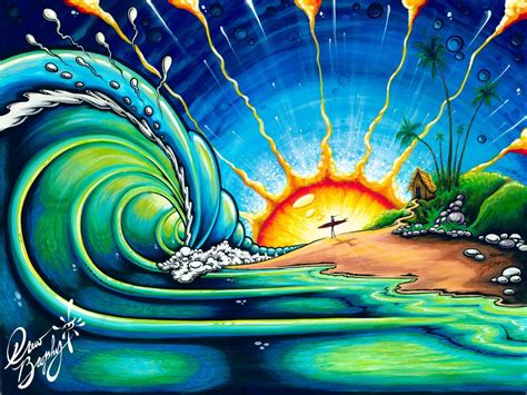 Myrtle Beach Art Museum features Surf Culture artist: Making Waves – A Drew Brophy Retrospective ...