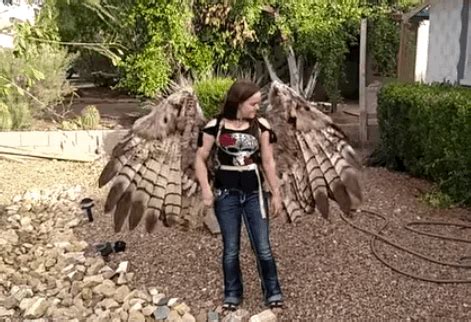 Image result for large hawk wings costume | Cosplay wings, Cosplay diy, Halloween cosplay