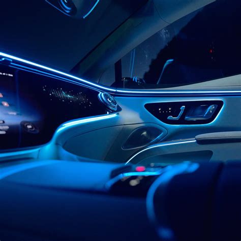 Mercedes Ambient Lighting Takes the EQS Interior to a Whole New Level