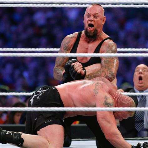 Undertaker vs. Brock Lesnar Announced for WWE SummerSlam 2015 PPV ...