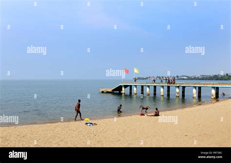 The beautiful Lake Kivu beach at Gisenyi, Rwanda Stock Photo - Alamy