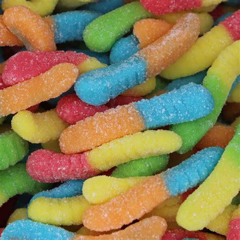 Sour Gummi Worms – Muth's Candies