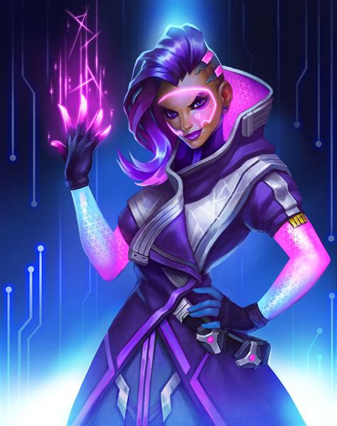 ArtStation - Sombra , Angelica Alieva | Sombra overwatch, Overwatch ...