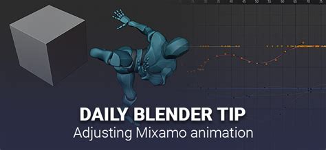 Daily Blender Tip - Adjust Mixamo animation - BlenderNation