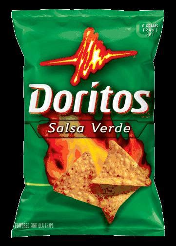 Doritos Salsa Verde Flavored Tortilla Chips 11 oz (Pack of 3)