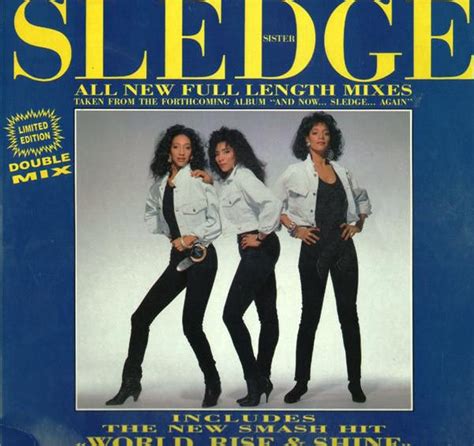 Sister Sledge-All New Full Length Mixes 1992 | Sister sledge, Sisters ...