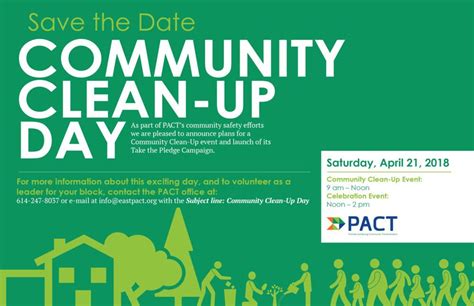 Save the Date: Community Clean-Up Day on April 21