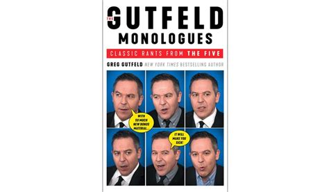 BOOK REVIEW: 'The Gutfeld Monologues' by Greg Gutfeld - Washington Times