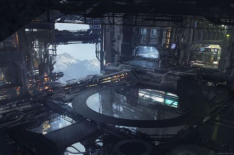 Djahalland | Game concept art, Sci fi concept art, Sci fi landscape