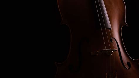 Download wallpaper 3840x2160 cello, musical instrument, dark 4k uhd 16:9 hd background