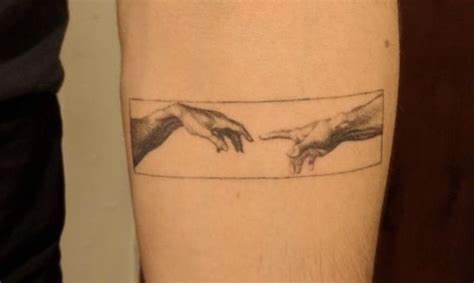 michaelangelo hands tattoo | Hand tattoos, Tattoos, Art tattoo