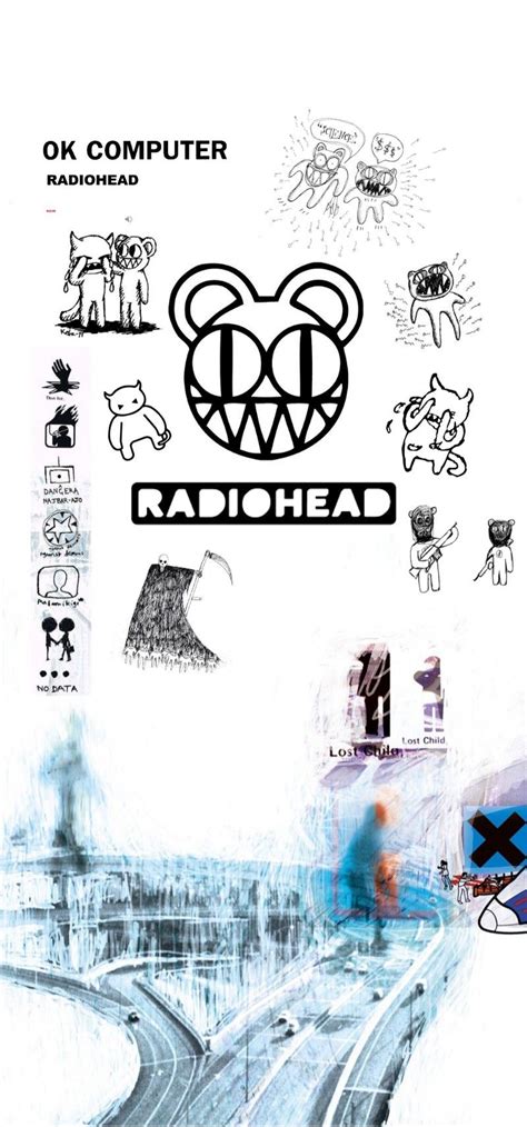 RADIOHEAD WALLPAPER - OK COMPUTER | Póster de banda, Póster de música ...