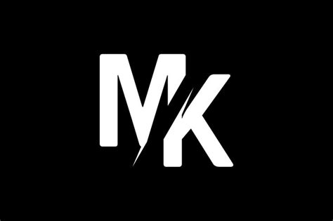 Monogram MK Logo Design Graphic by Greenlines Studios · Creative ...