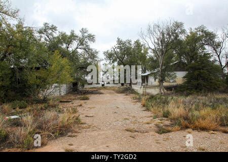 Glenrio ghost town along Historic route 66, Glenrio, Texas Stock Photo ...