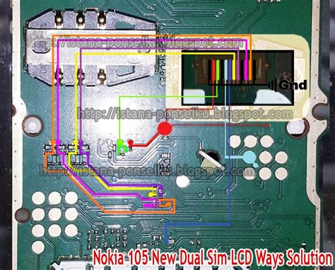 Nokia 105 Dual Sim LCD Ways Solution ~ ISTANA PHONE CELL