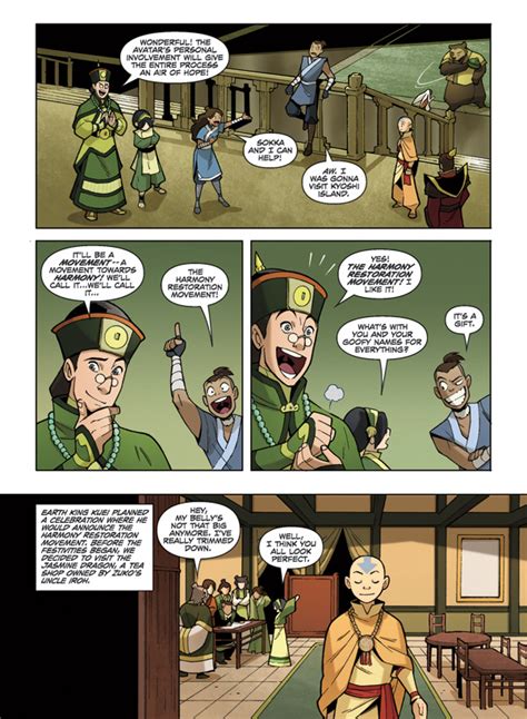 ‘Avatar The Last Airbender’ Comic Book Sequel – 6 Page Preview! – YBMW