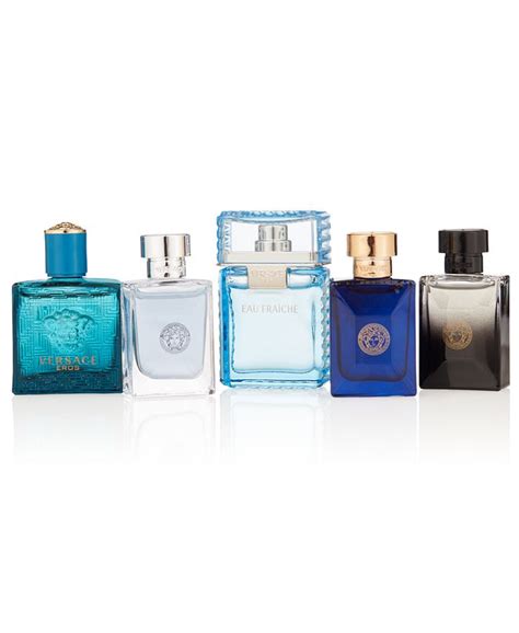 Versace Men's 5-Pc. Deluxe Miniature Fragrances Gift Set, Created for Macy's & Reviews - All ...