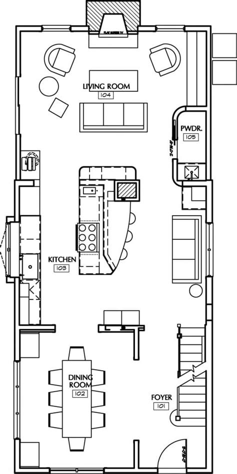 Galley Kitchen With Island Floor Plans – Flooring Ideas