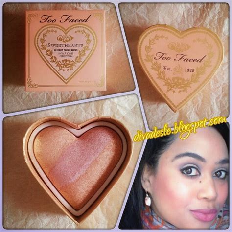 Too Faced Sweethearts Blush in Peach Beach Review (International Series ...