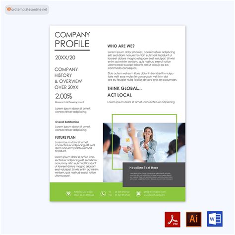 42 Free Company/Business Profile Templates (Word - PDF - AI)