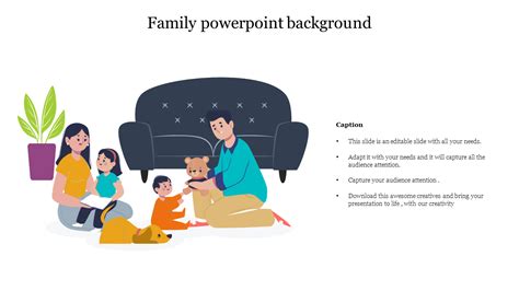 Ready To Use Family PowerPoint Background Template