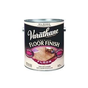 RUST-OLEUM 242608 Varathane Gallon Clear Satin Polyurethane Floor Finish - Household Varnishes ...