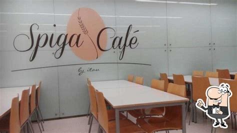 Menu at Spiga Café, Lisbon, Hospital dos Lusiadas