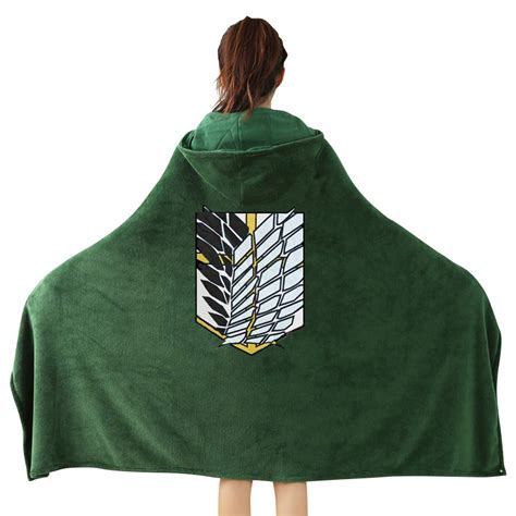 Buy Attack On Titan Blanket Cloak, 3D Shingeki No Kyojin Scout Regiment Levi·Ackerman Anime ...