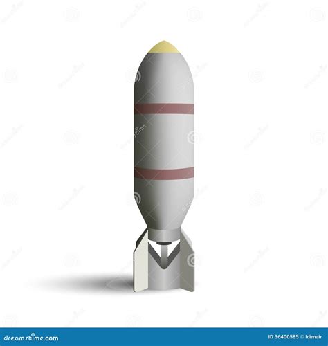 Air Bomb stock vector. Illustration of weapon, background - 36400585