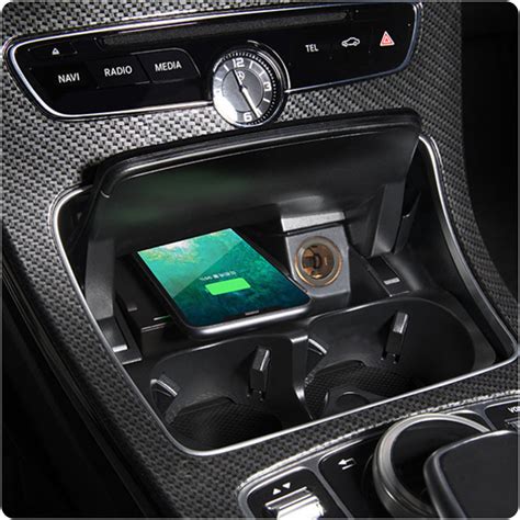 CarQiWireless Wireless Phone Charger for Mercedes Benz C-Class GLC C 3 ...