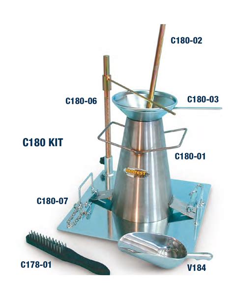 SLUMP CONE TEST KITS – Jet Materials