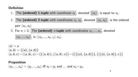 2.8 Ordered tuples - YouTube