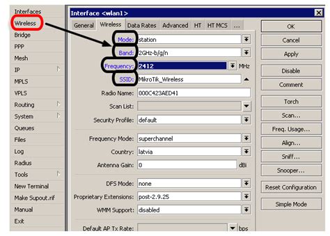 MikroTik Access Point Configuration